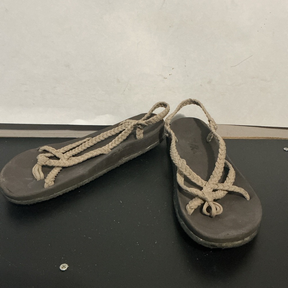 Plaka Lagoon Sandals Women's 8 Arch Support Beach Travel Shoes